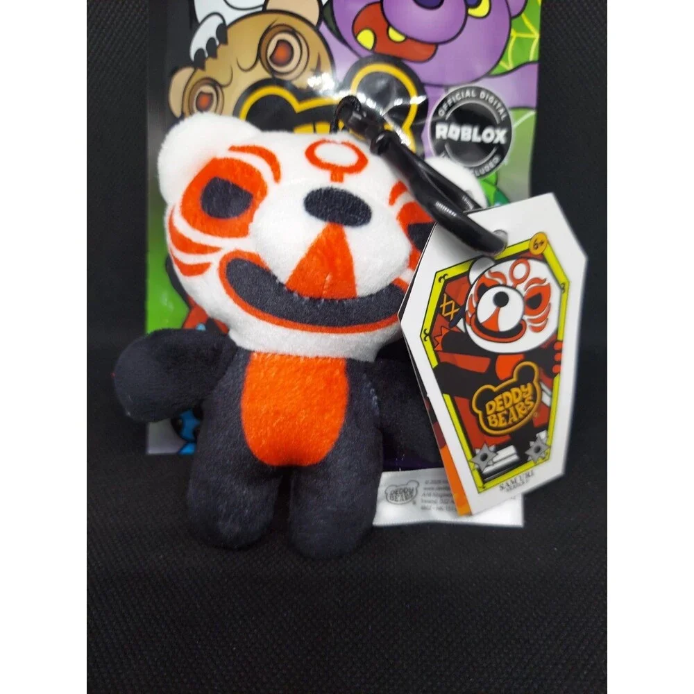 Roblox Deddy Bears Sam Uri Plush Clip-On Series 5 Keychain Mini Blind Bag